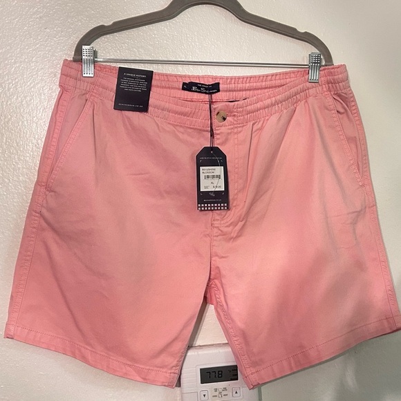 Ben Sherman Blossom Pink Shorts - Picture 1 of 9